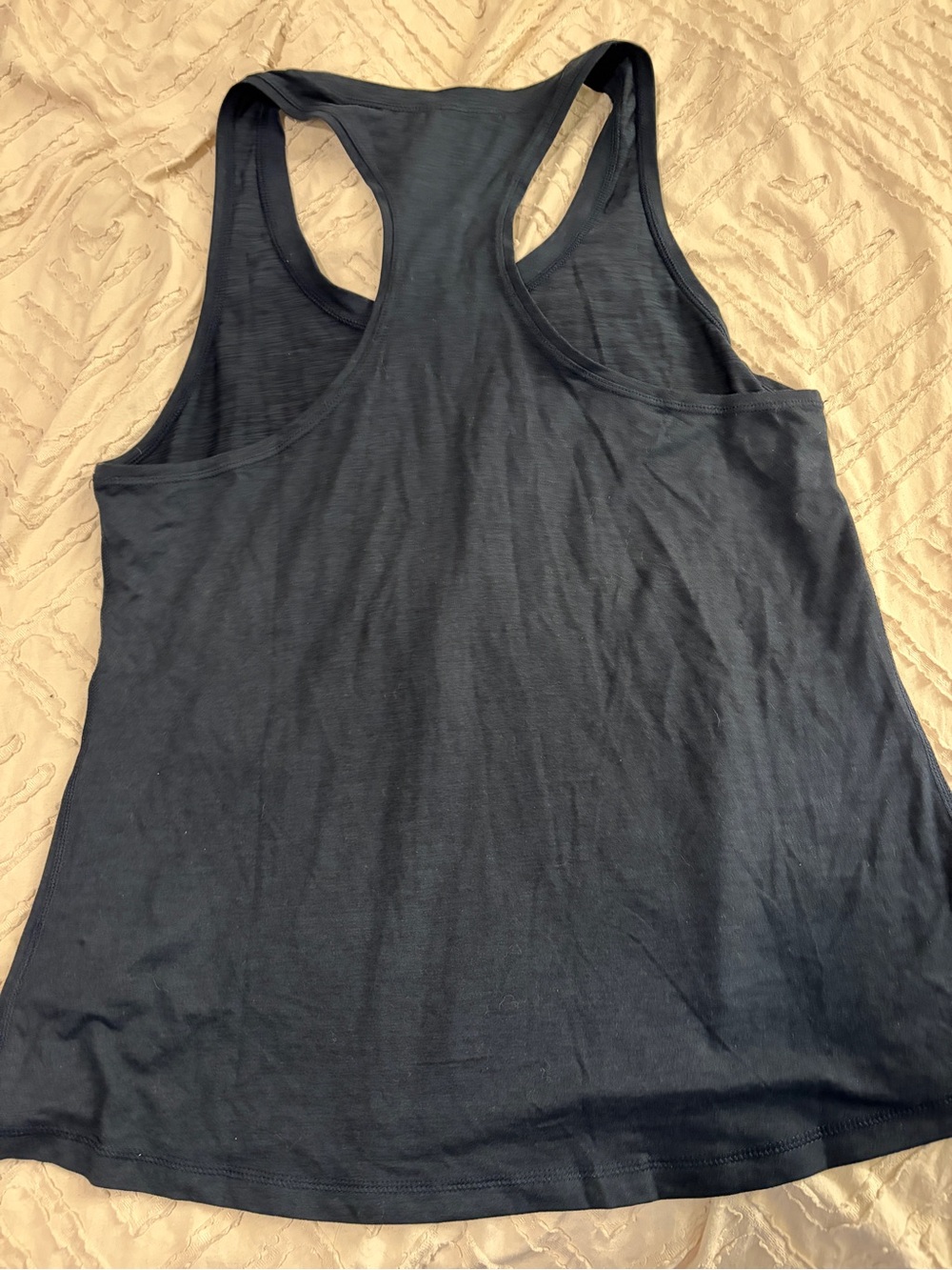 Vuori Deep Navy Racerback Performance Tank - Picture 3 of 4